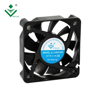 Xinyujie 5012 2 pulgadas Silent Mini DC Fan Ventilador para refrigeración de cámara de alta velocidad 5V 12V 24V