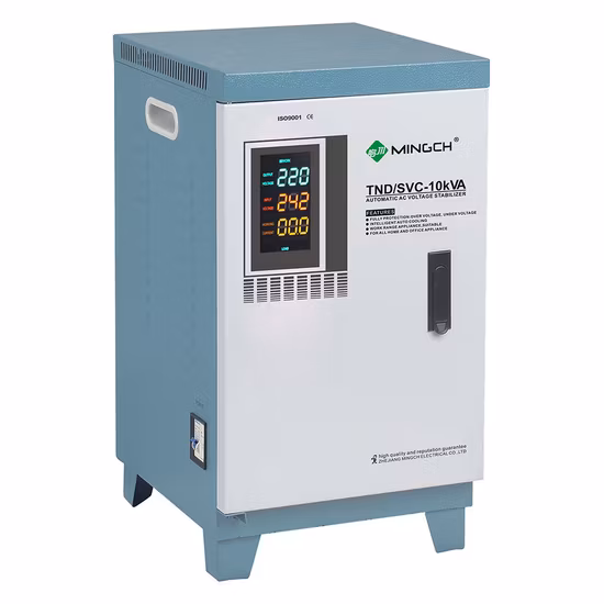 Estabilizador automático de voltaje de CA de 15 kVA serie Tnd