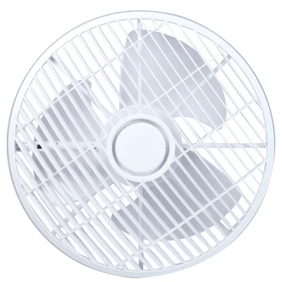 Ventilador de techo de plástico blanco duradero con tubo